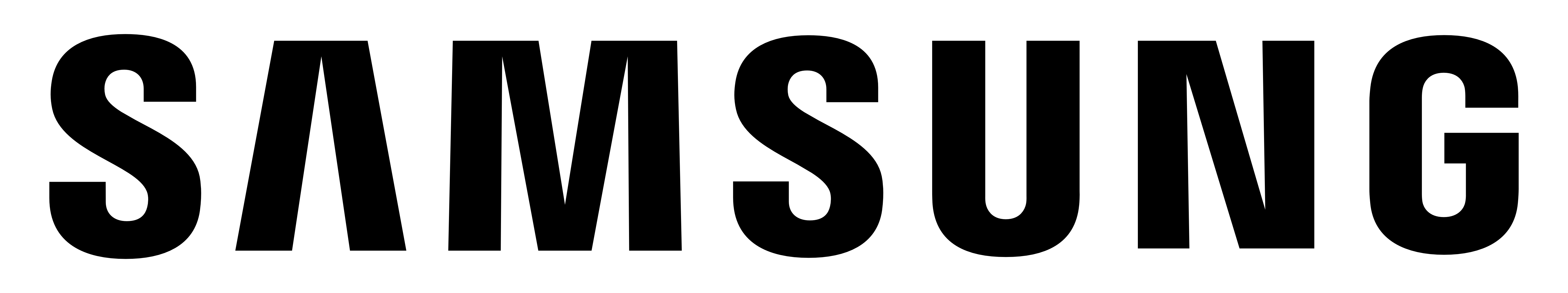 SAMSUNG Logo Black